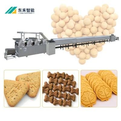 Soft Biscuit Machine Soft Biscuit Processing Equipment Sandwich Biscuit Procession ...