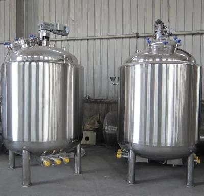 Electric Milk Boiler Heating Tank Jacketed Tank Jackete Tank