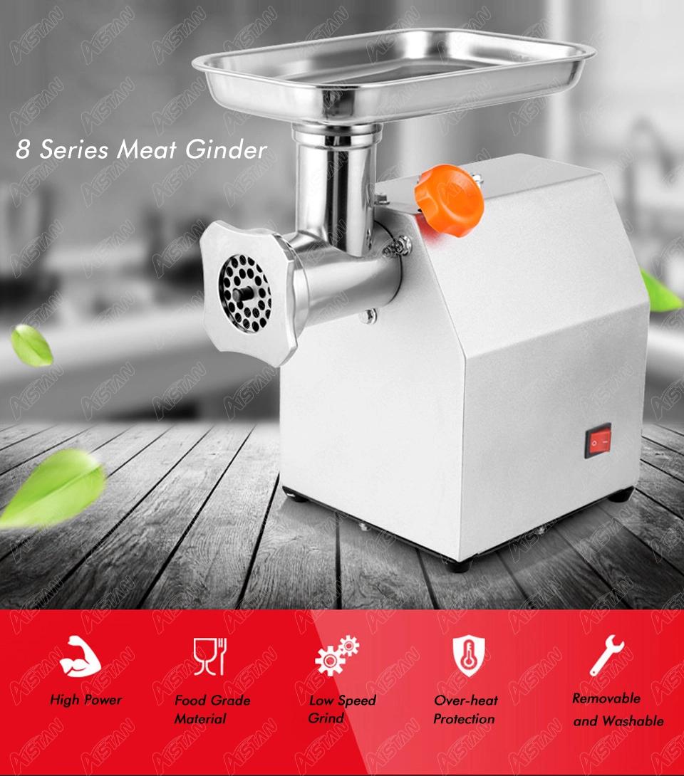 Tc8 Automatic Multifunctional Electric Meat Grinder Mincer Machine Food Grade Stainless Steel Food Tray