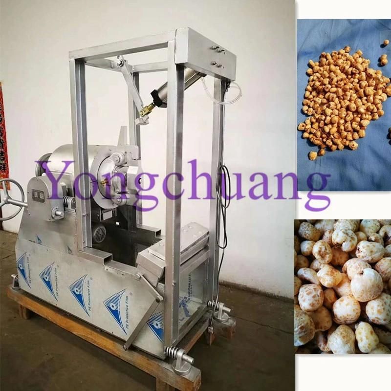 High Capacity Puffed Rice Machine with Gas Heating