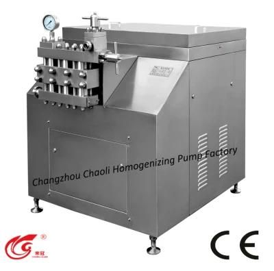 2000L/H, Middle Homogenizer for Making Milk