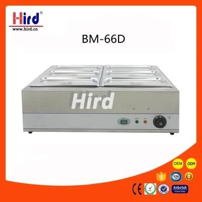 Electric Bain-Marie (BM-66D) Hot Food Display Food Warmer