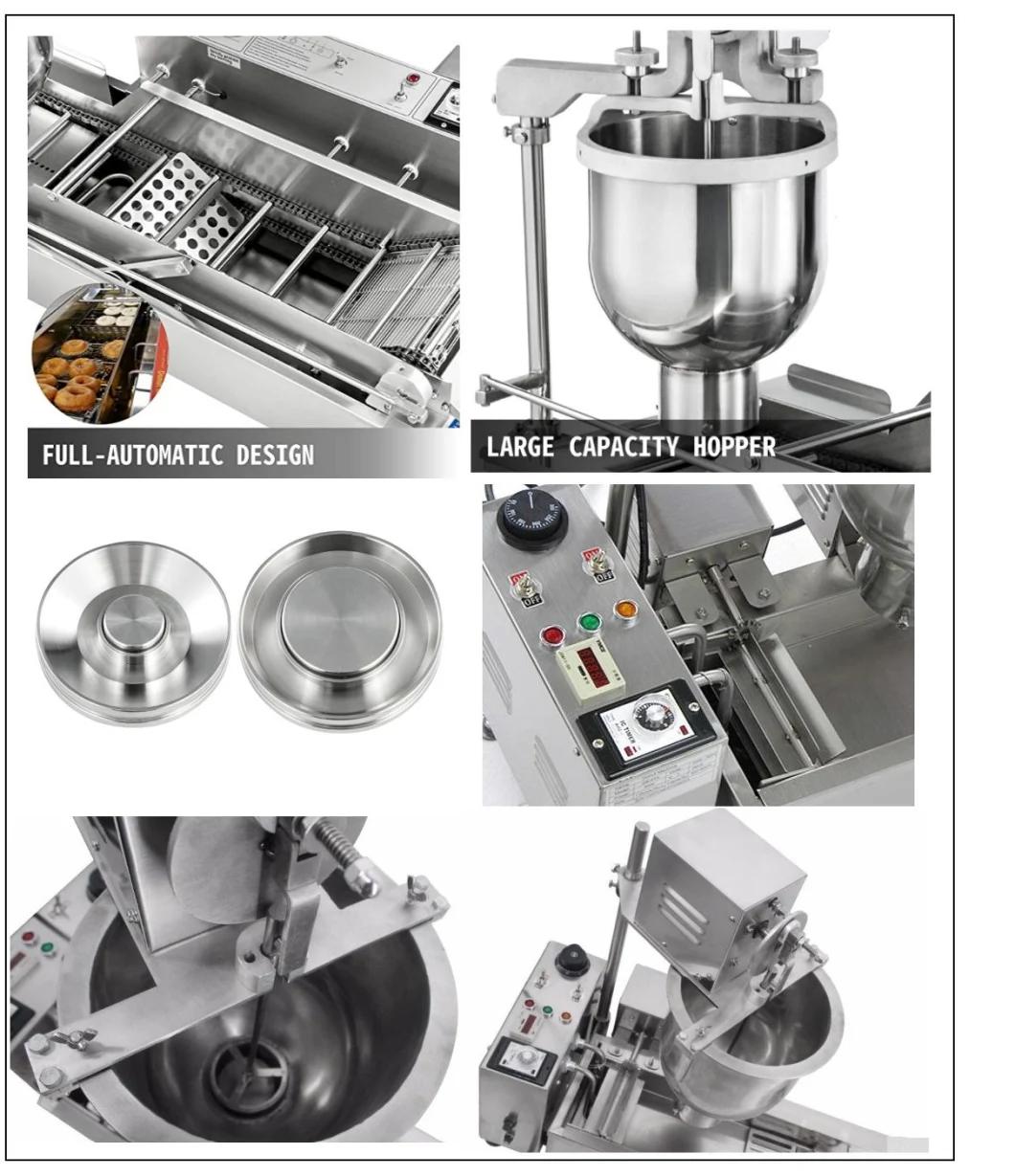 Commercial Equipment for Production of Donuts Manual Doughnut Making Frying Machine