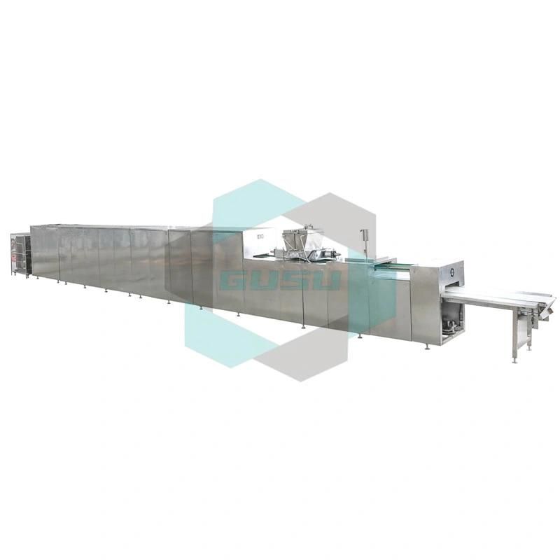 Gusu Center Filling Chocolate Bar Moulding Depositing Machine