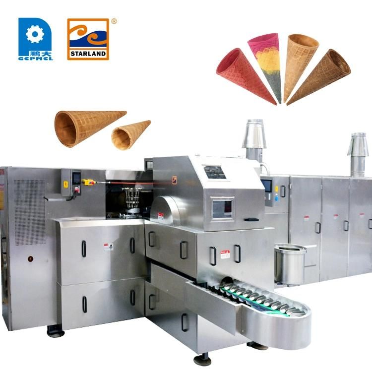 High Quality Fully Automatic of 51 Baking Plates 5m Long with Installation and Commissioning Sugar Cone Machine