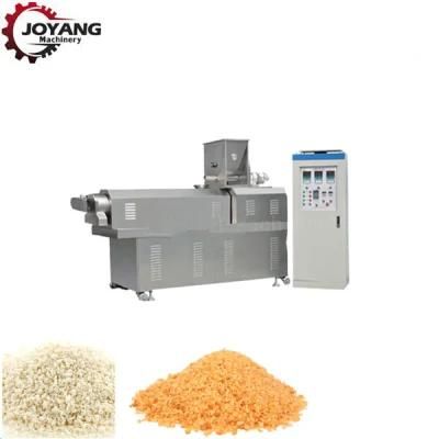 Twin Screw Large Scale Stainess Steel Bread Crumbs Making Machinery