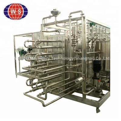 The Latest Technology Uht Tube Sterilizer for Liquid Food Production Line