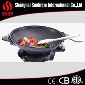 Electrical Wok/RoHS Ceritifiaction Wok/Non-Stick Coating Wok