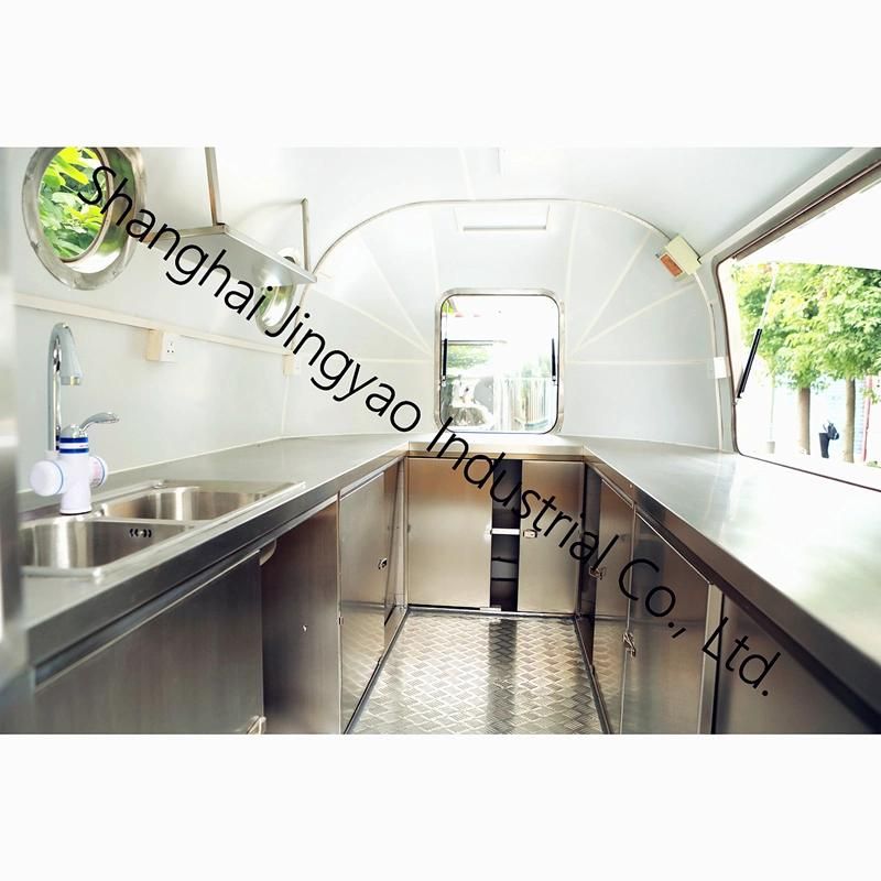 China Crepe Concession Trailers Crepe Trailer Electric Food Trailer