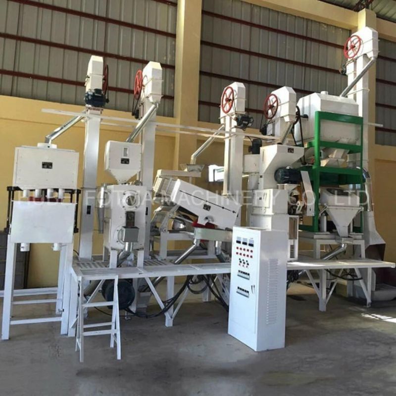 20-30 Ton/Day Small Complete Rice Mill Plant