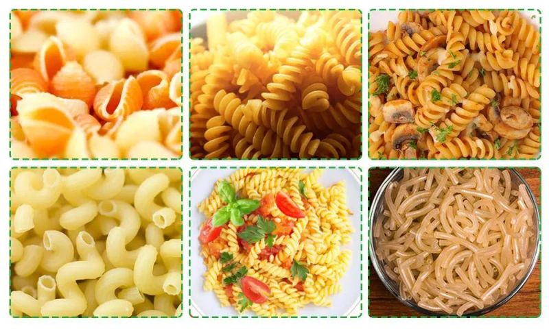 Mini Low Price Industrial Pasta and Macaroni Machine for Making Macaroni Production Line