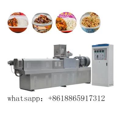 High Quality Extruded Instant Rice Machine Processing Line