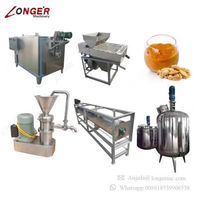 Industrial Best Price Groundnut Paste Production Line Peanut Butter Machine