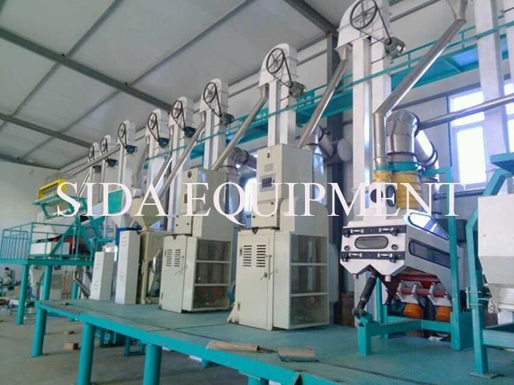 Factory Price Supply 30tpd Rice Mill Plant in Ghana