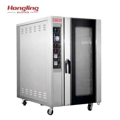 Bakery Equipment Hongling 8 Trays Electric Convection Oven Hot Air Oven