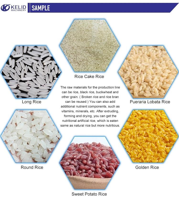 Fully Automatic Industrial Reinforced Rice Machine