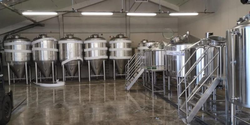 SS304 300L Beer Production Line with Electric Heating Brewery Equipment