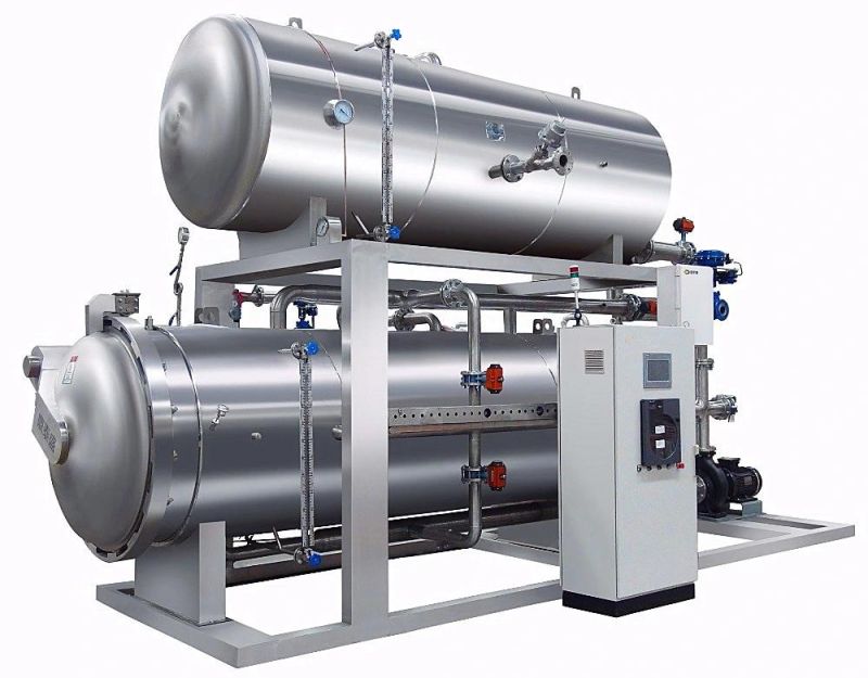 Electrical Heating High Pressure Horizontal Mushroom Sterilizer Autoclave Retort