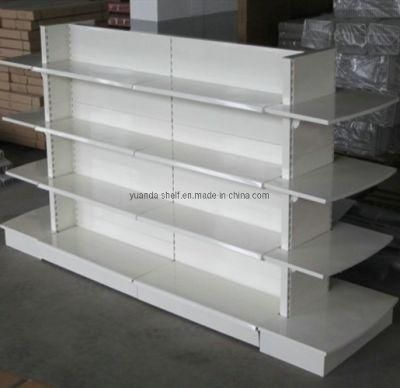 Commercial Use Supermarket Flat Metal Display Shelf