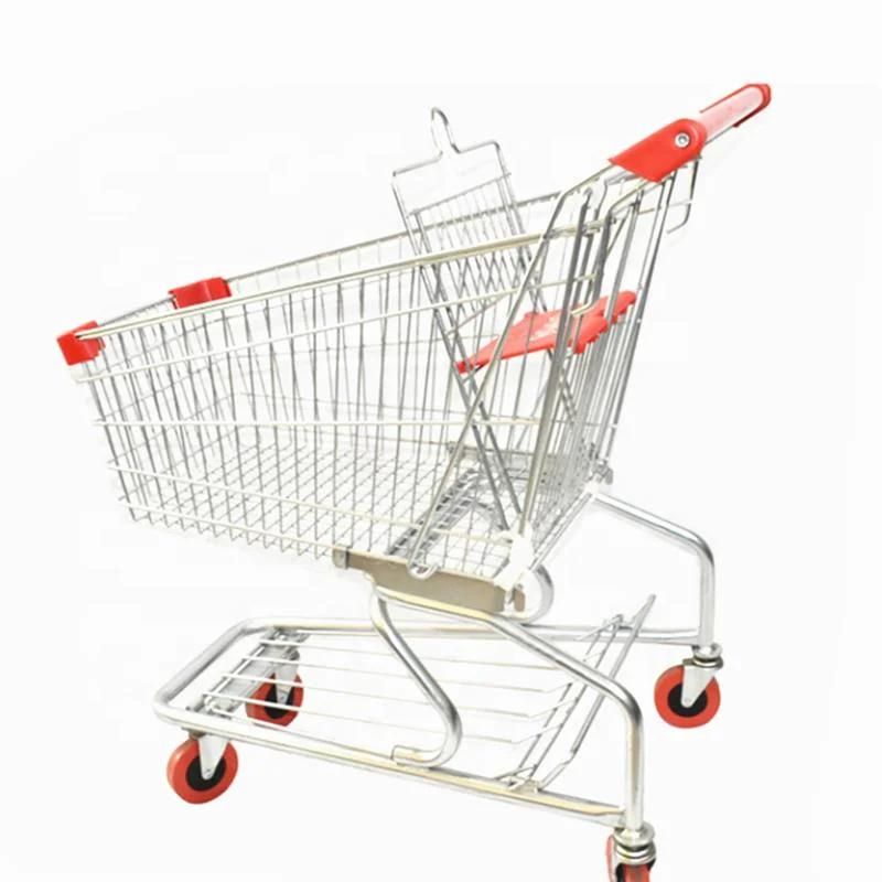 Promotion Reusable Shopping Cart Trolley Shopping Folding Cart