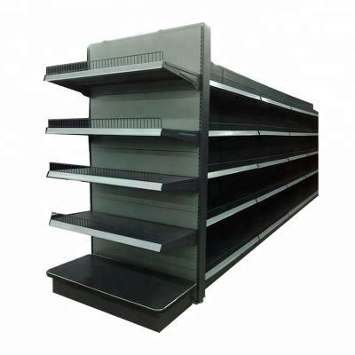 Adjustable Metal Gondola Shelving Display Stand Supermarket Shelf