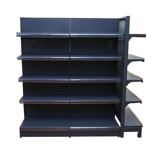 Easy Install Mart Shelf Modern Grocery Store Shelving Durable Gondola