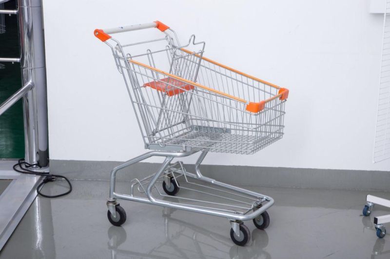 Cheap Price 125L American Style Model-C Supermarket Trolley Shopping Cart