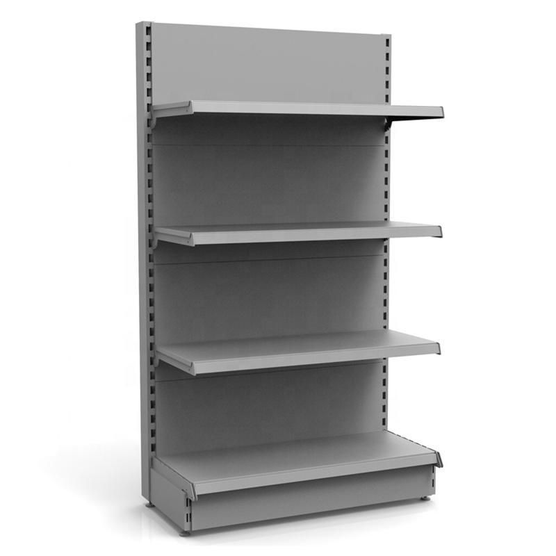 Pegboard Back Panel Supermarket Shelf Multilayer Supermarket Shelves