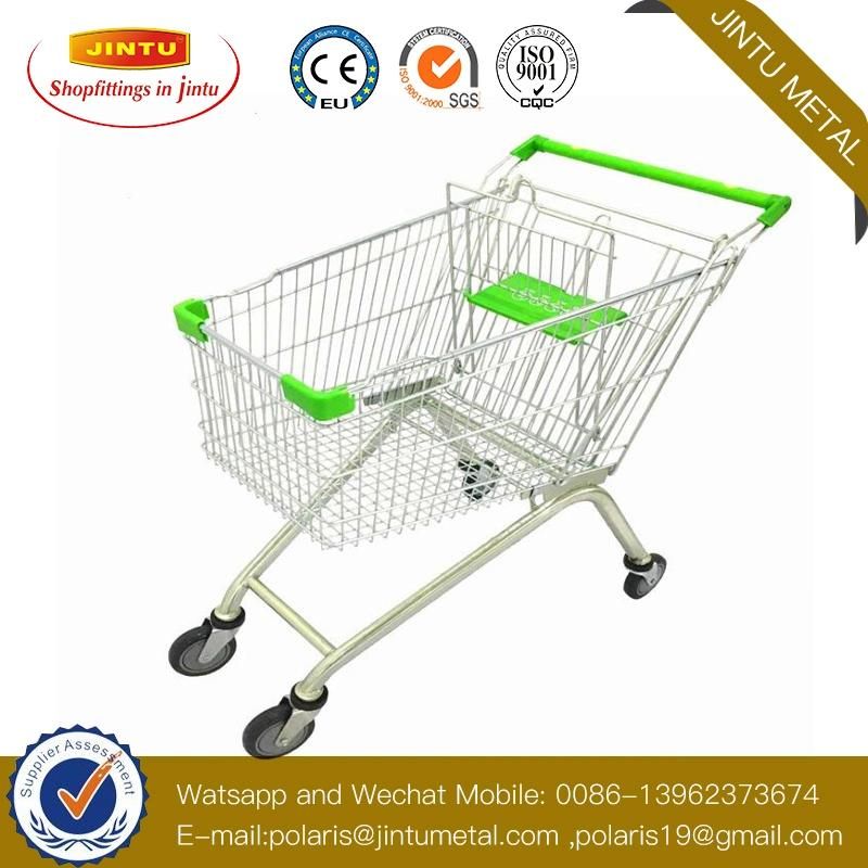 Shopping Trolley, Shopping Cart, Supermarket Mall Cart 125L