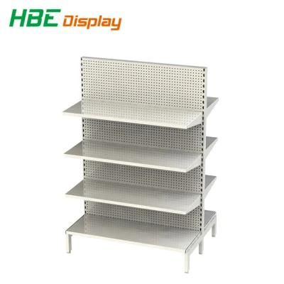 Wholesale Austrialian Style Double-Sided Metal Grocery Combination Rack Supermarket Shelf