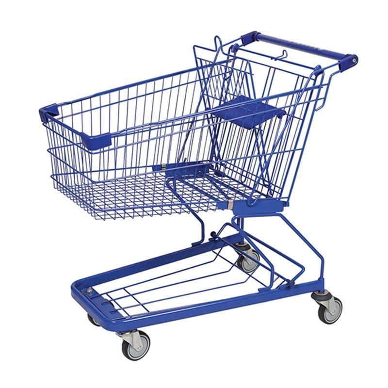 Factory Direct Cart Steel Mall Basket Hand Shopping Hand Trolley