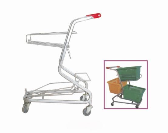 Metal Basket Trolley with Ce Certification