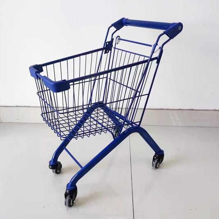 Small Size Shopping Trolley Kids Metal Shopping Carts