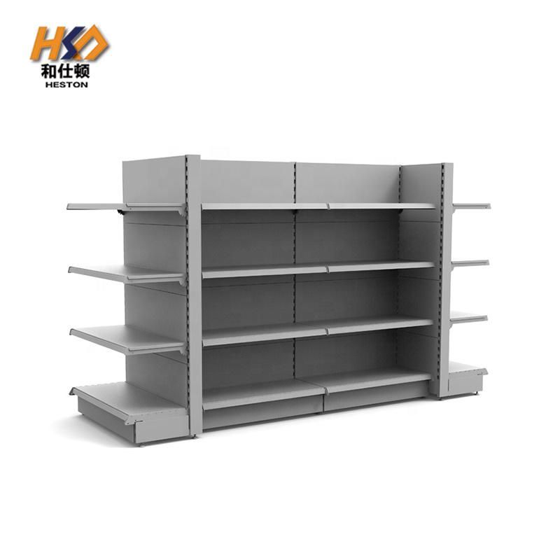 Metal Display Racks Grocery Store Cable Car Heavy High Quality Supermarket Shelves Wholesale