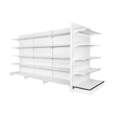 Meatl Gondola Shelving Double Side Supermarket Display Shelf