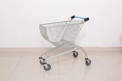 80L Custom Printing Logo Trolleys for Shop