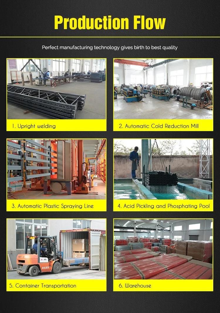 High Loading Capacity Metal Material Cantilever Rack