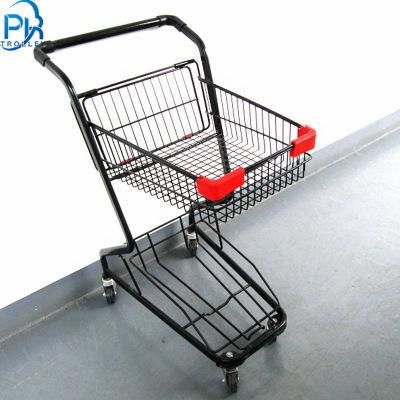 Professional Factory Grocery Shopping Trolley Cart with Basket