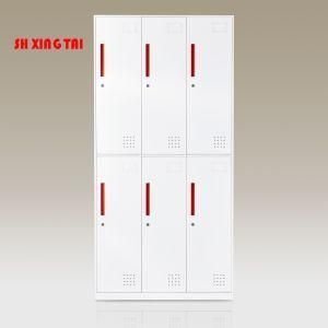 6 Compartments Steel Locker