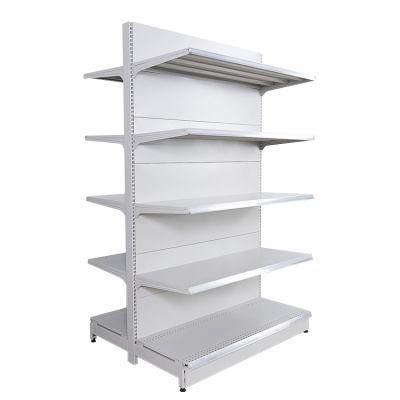 Luxury Double-Side Supermarket Display Shelves Gondola Shelf