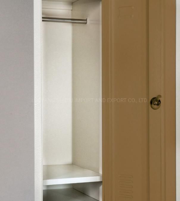 Office Use Metal 4 Compartment Uniform Lockers for Employee