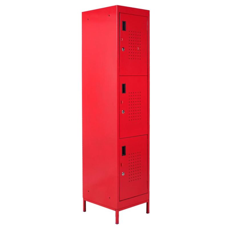 Hot Sale Knockdown Metal Clothing Wardrobe/Stainless Steel Locker