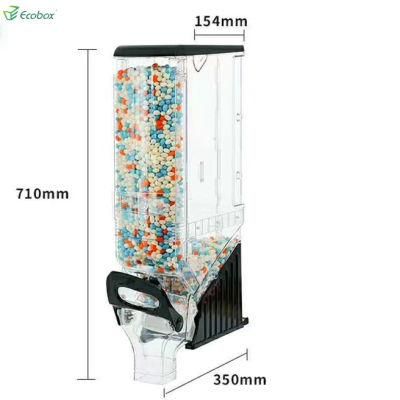 Wall Mounted Candy Dispenser Gravity Bin Pet Food Dispenser