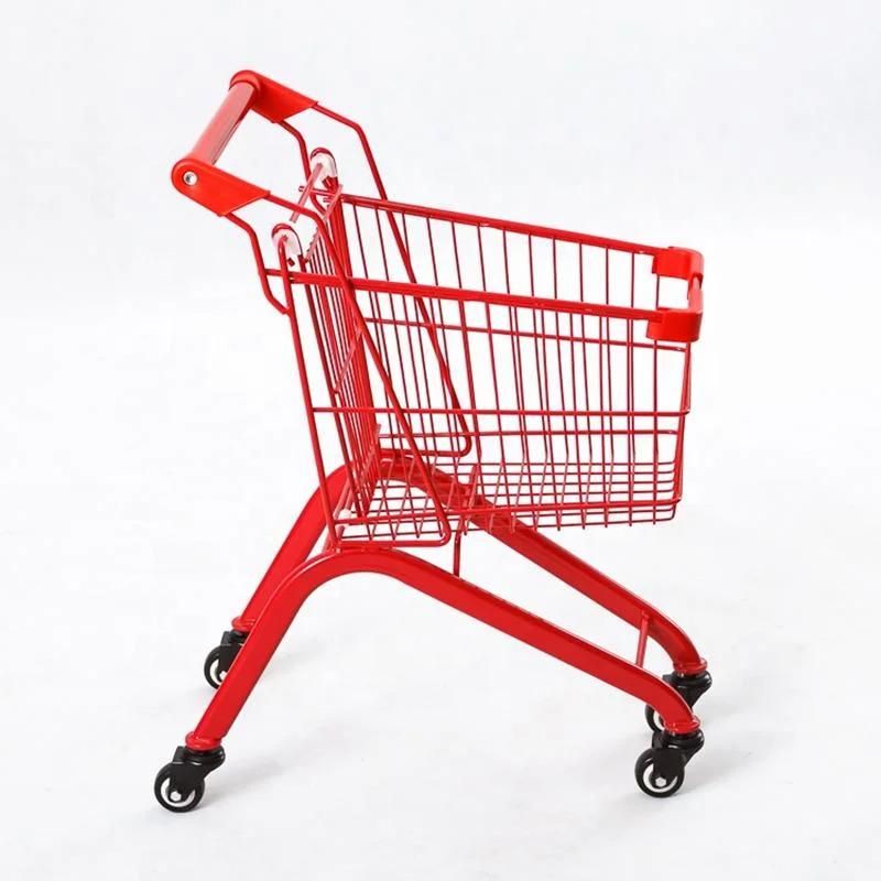 Supermarket Metal European Shopping Trolley