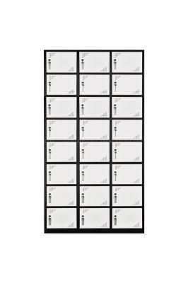 Multiple Doors 24 Compartments Employee Locker for Cinema/Supermarket/Office