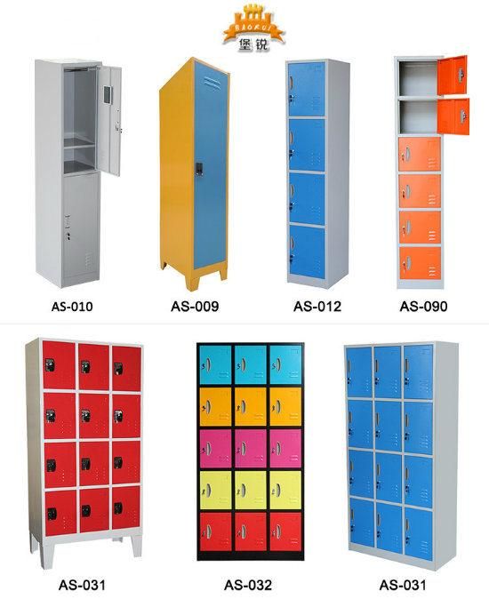 Cheap 2 Door Gym School Storage Steel Locker Cabinet Metal Locker