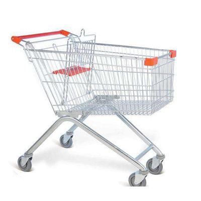 Carrito De Mercado Trolley Supermarket Grocery Shopping Trolleys with Wheels Foldable Shopping Trolley for Sale