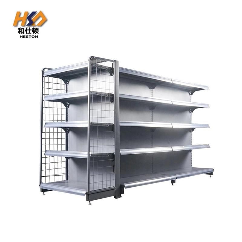 Double Side Single Side Adjustable Supermarket Steel Rack High Quality Shelving