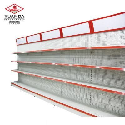 Supermarket Lighting Shelf Gondola Shelving for Sale by Manufacturer