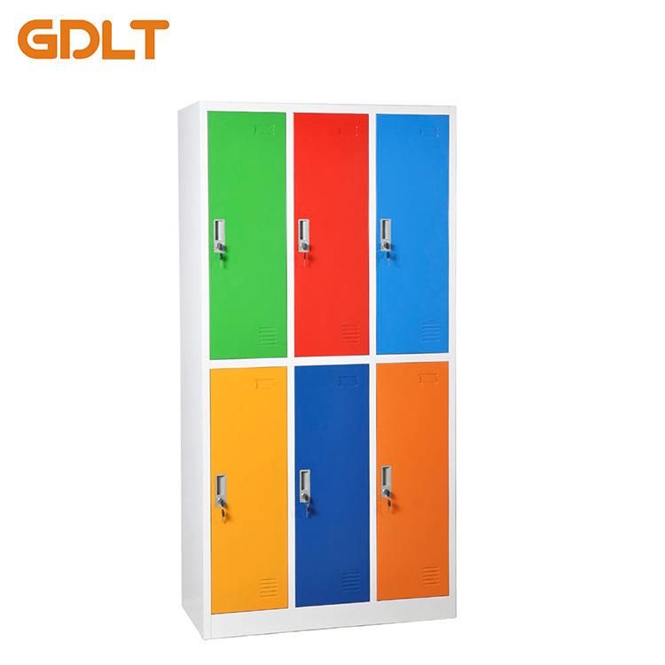 Fashion Z Shaped Door Lockers Multi-Door Locker for Changing Room Work Lockers